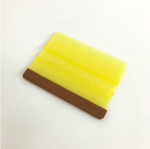 片面フェルト付きスキージー